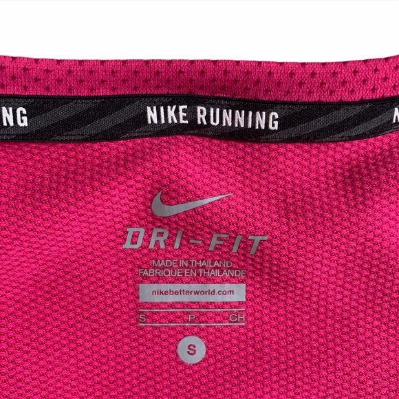 Nike Running Hot Pink Dri-Fit Athletic Tee - Picture 9 of 16